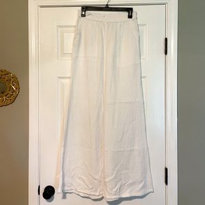 Aerie Linen Wide Leg Pants